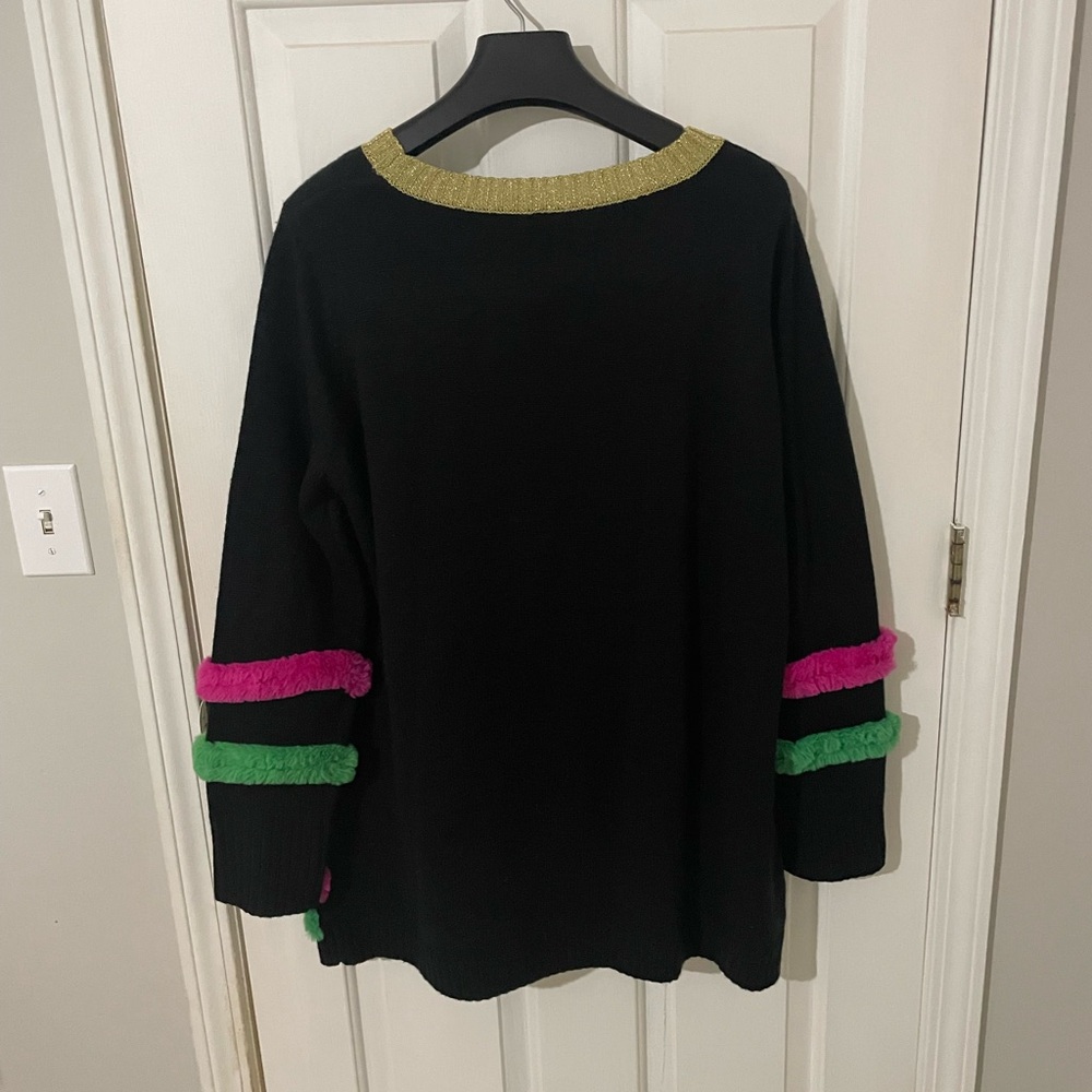 Women’s Flamingo Christmas Sweater Sz XXL - Picture 12 of 12